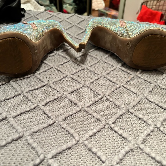 Gianni Bini Rhinestone Boots - Picture 3 of 7